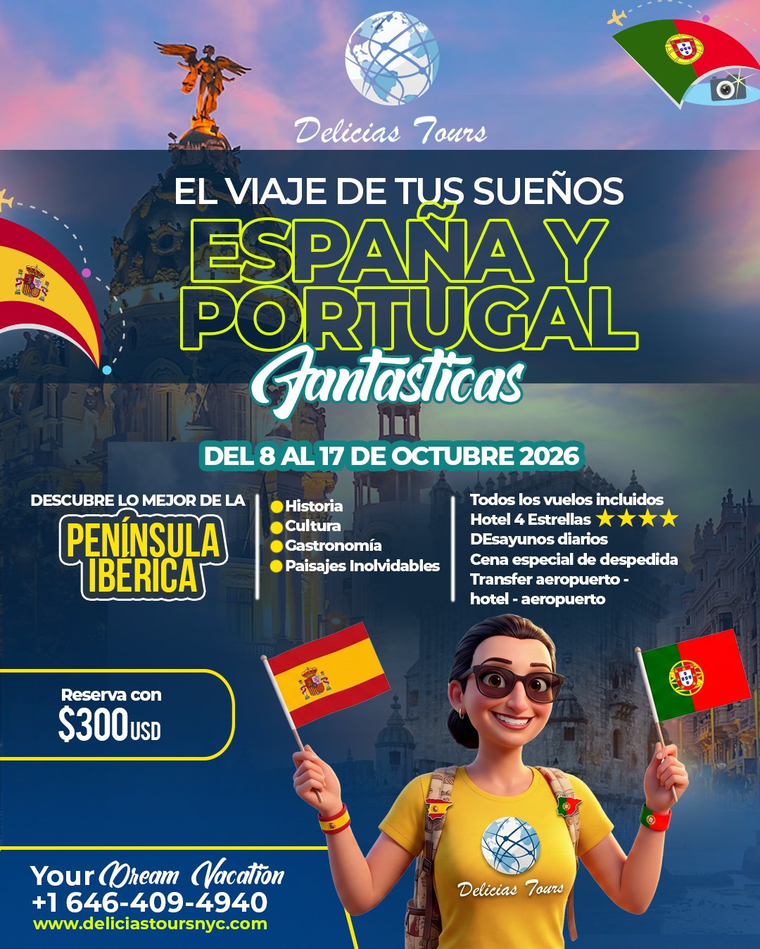 Flyer España y Portugal