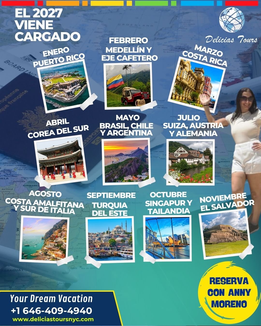 Agenda 2027 Delicias Tours