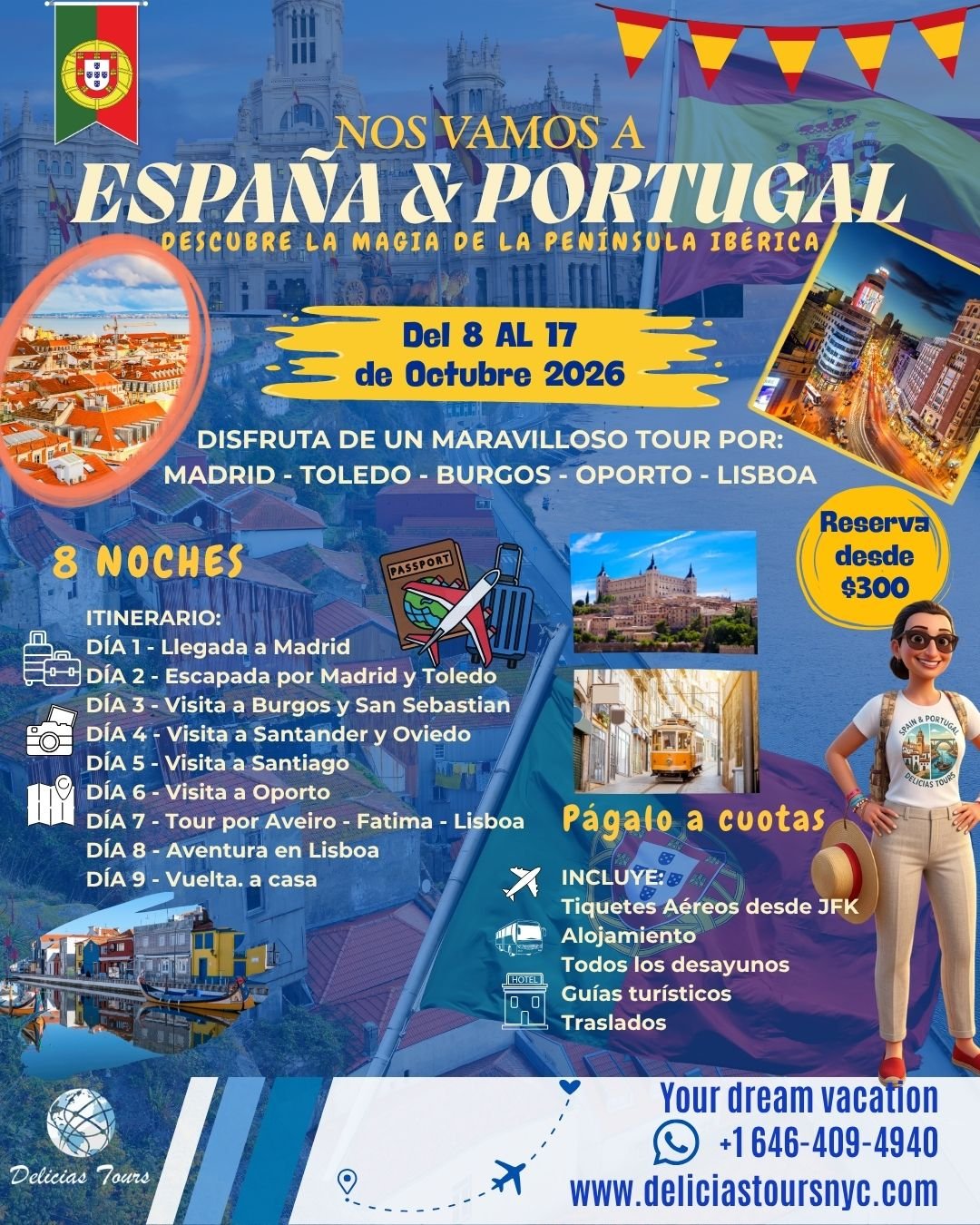 Flyer España y Portugal